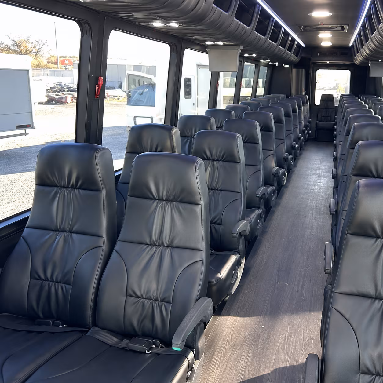 buses for multi day kansas city wedding weekends
