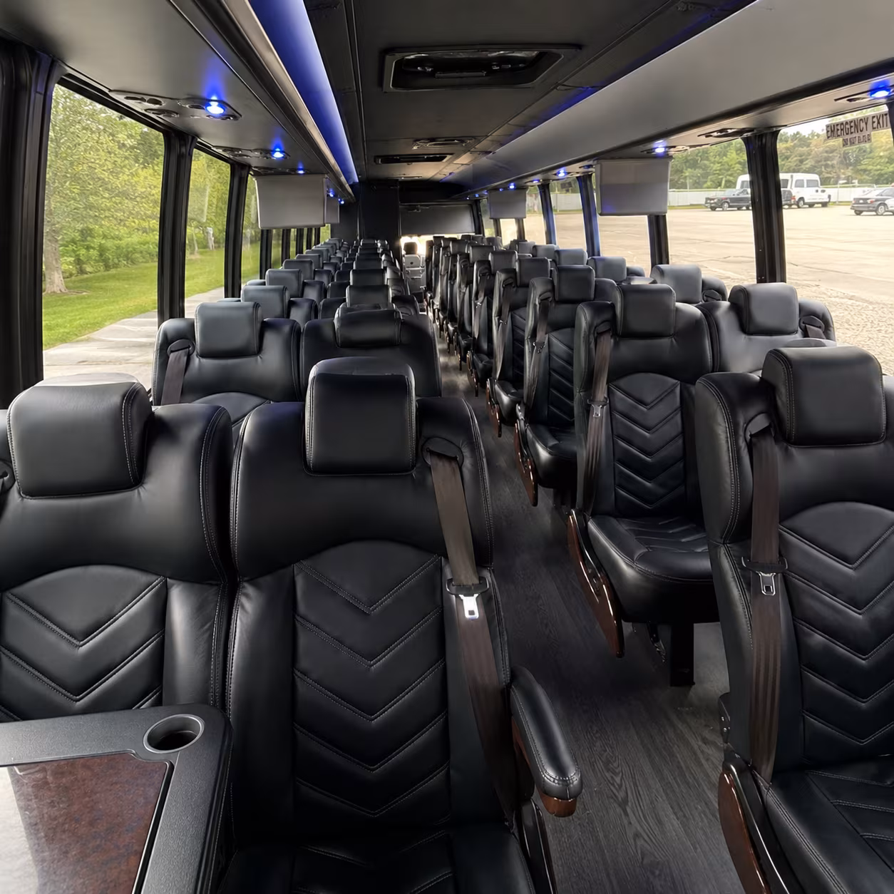 can i book a one way a round trip or a multi day package for a bus rental in kansas city