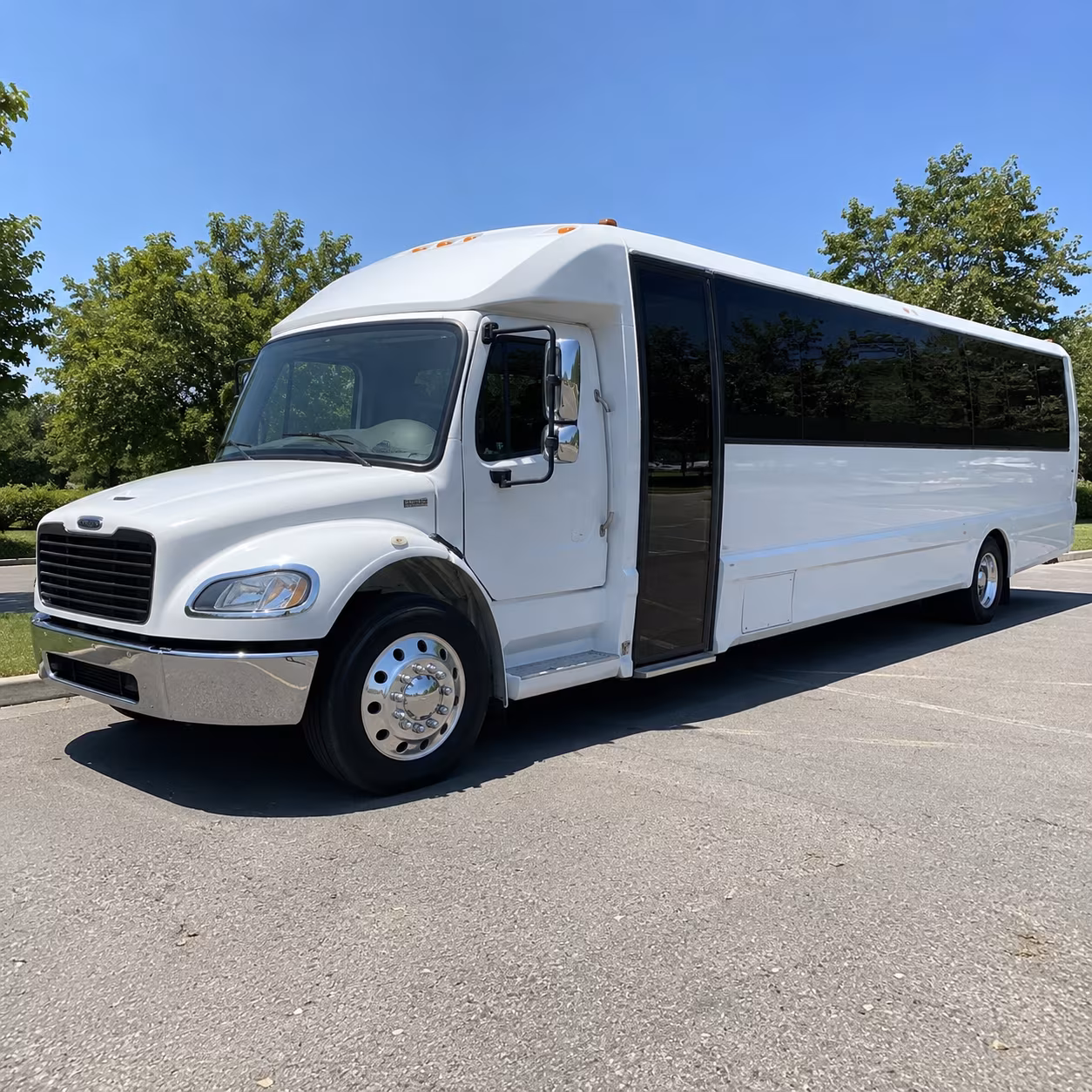 corporate airport transfer buses to and from kansas city international airport kci