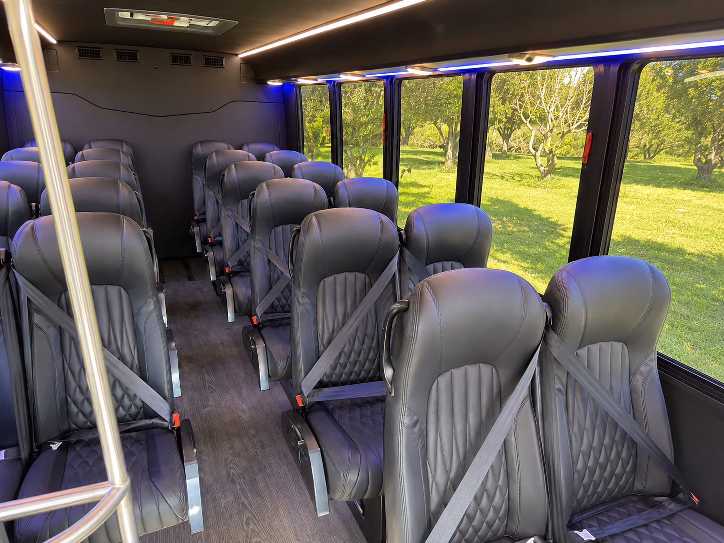 kansas city 15 passenger minibus interior