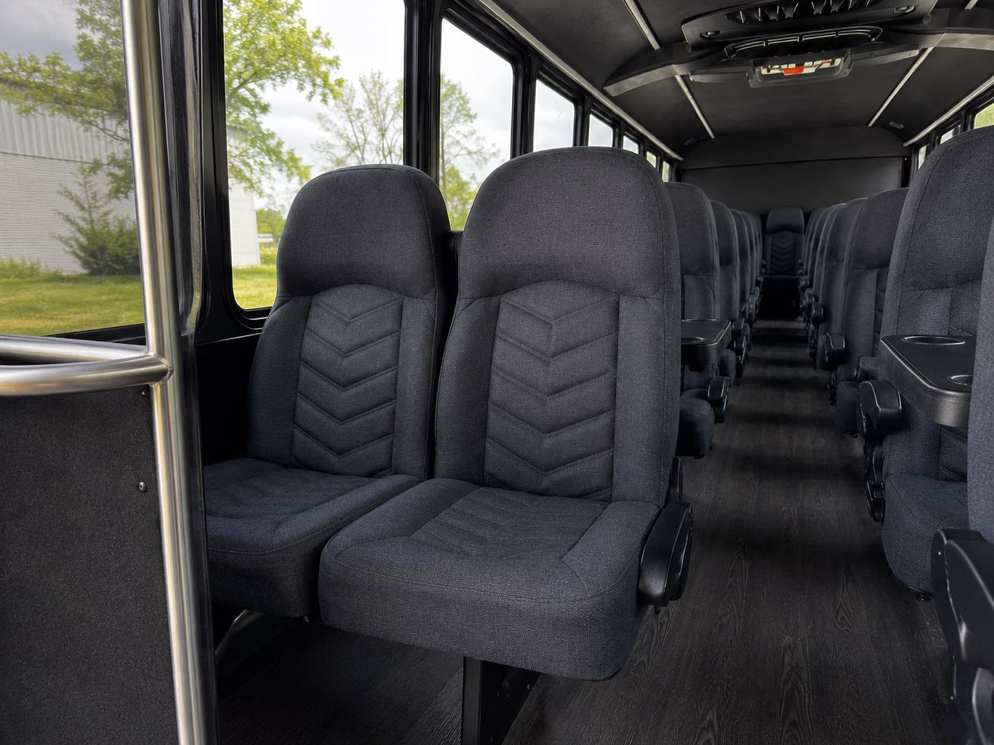kansas city 18 passenger minibus interior