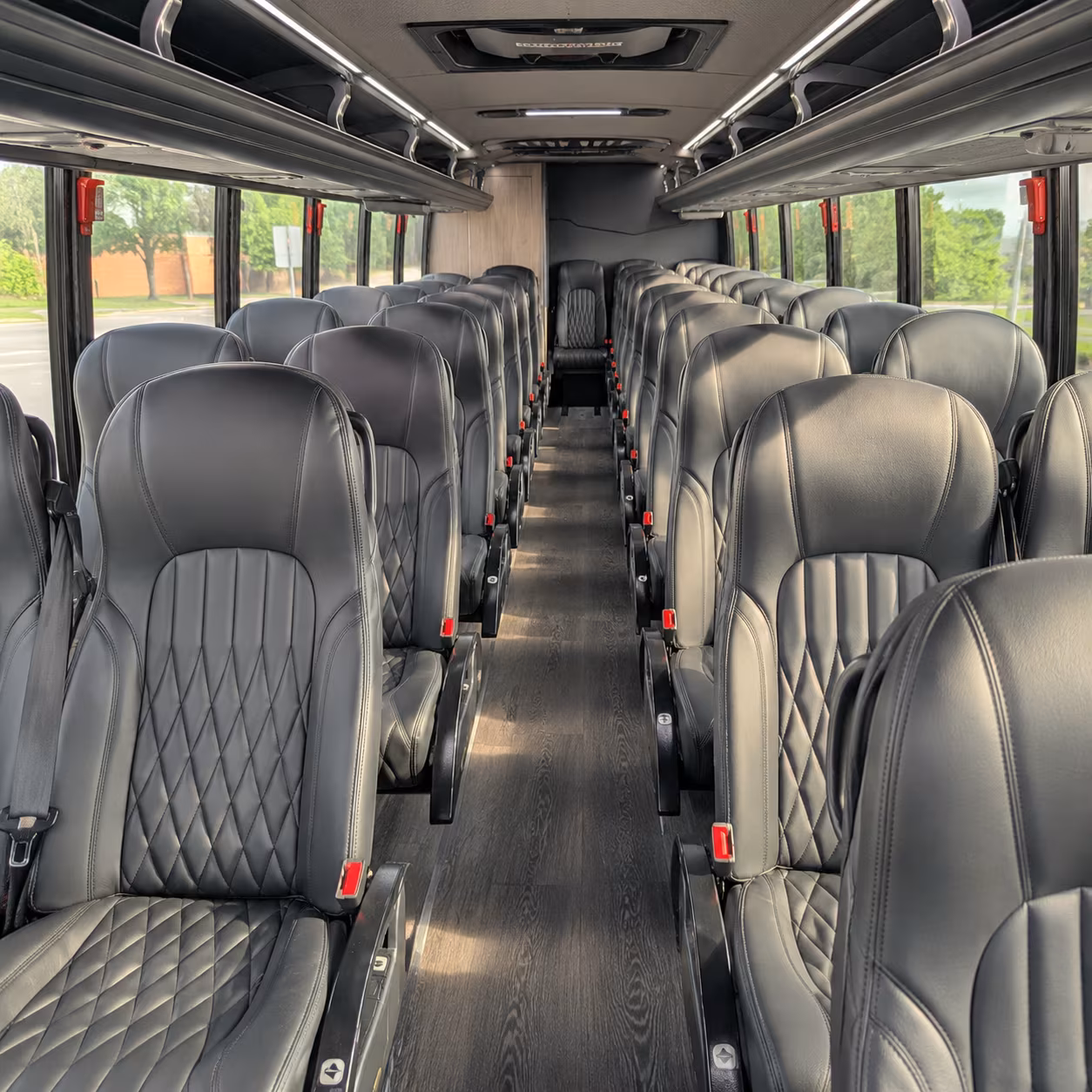 kansas city 30 passenger minibus interior