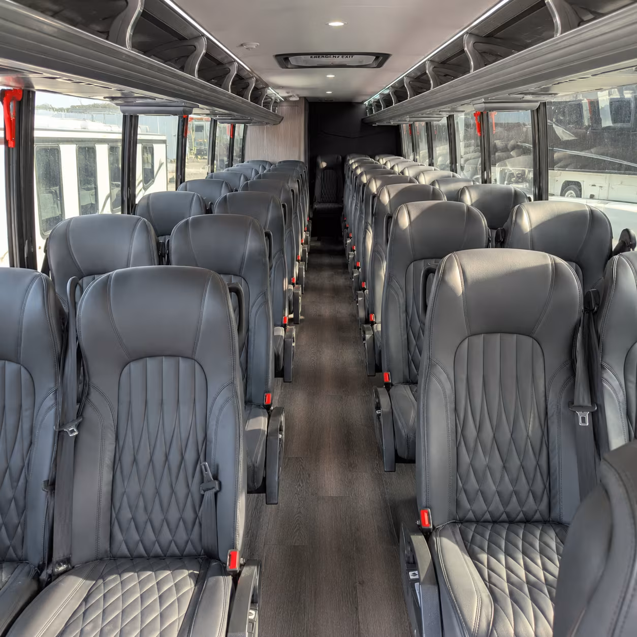 kansas city 35 passenger minibus interior