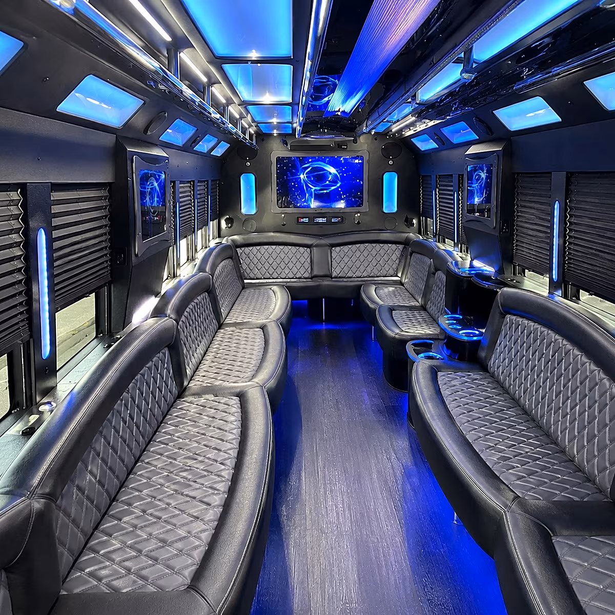 kansas city party bus inside