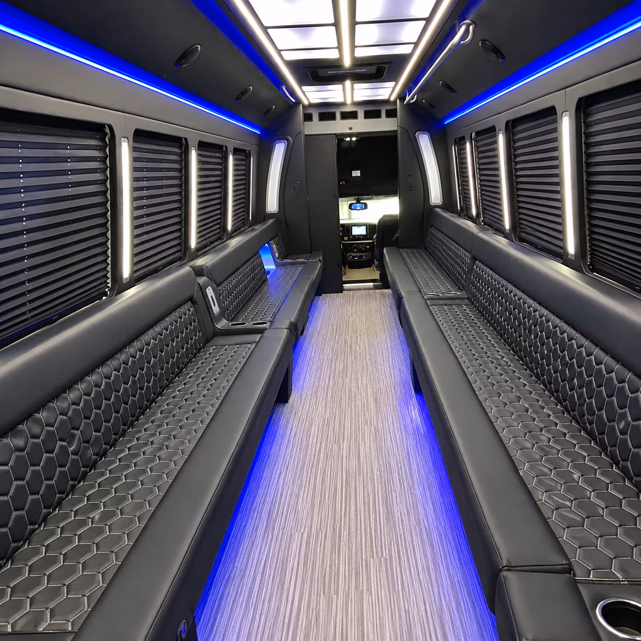 kansas city party bus rentals inside