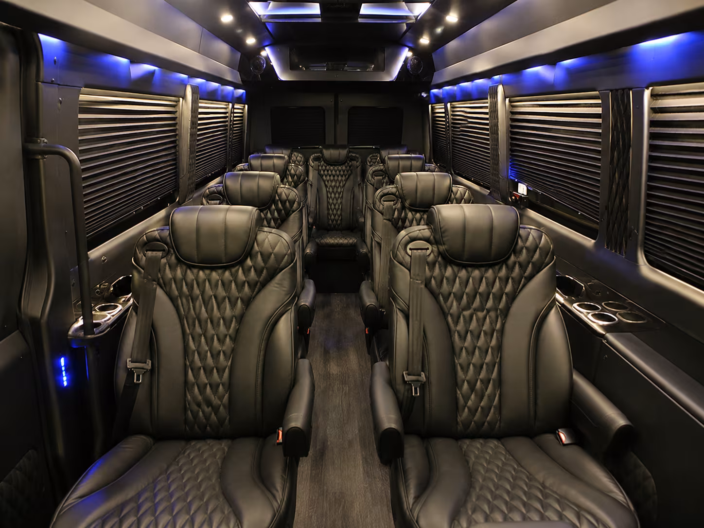 kansas city sprinter van with driver interior