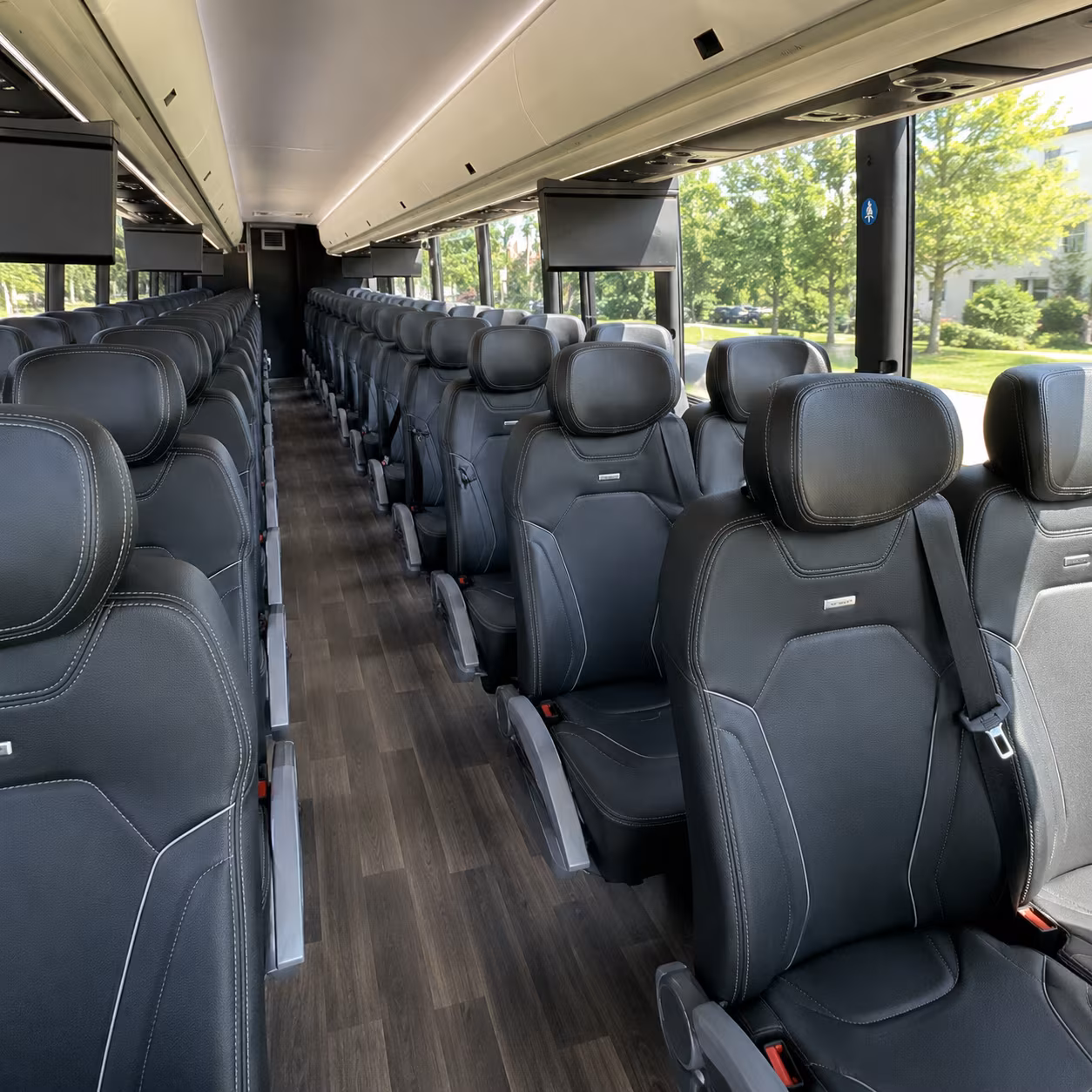 kansas city wedding transportation onboard seating