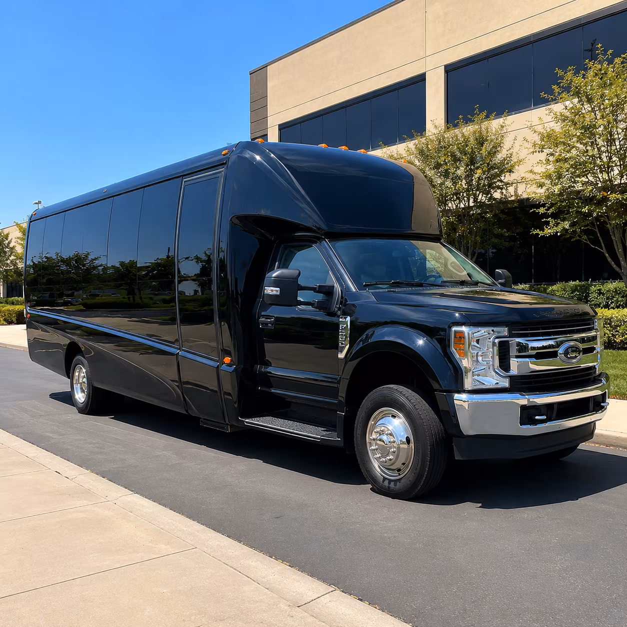 rent a minibus in kansas city for smaller prom groups who want the full experience