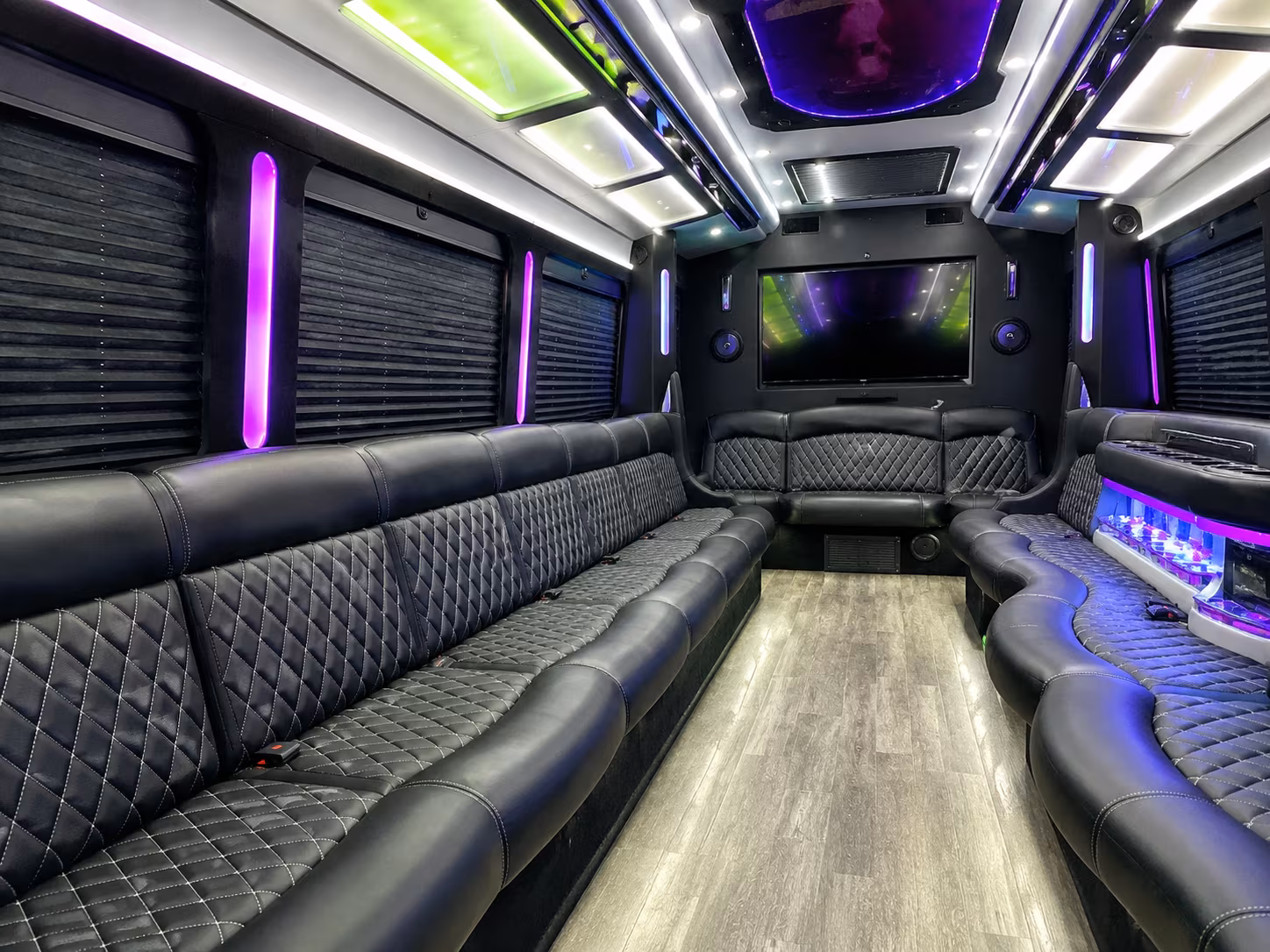 sporting event party bus rental