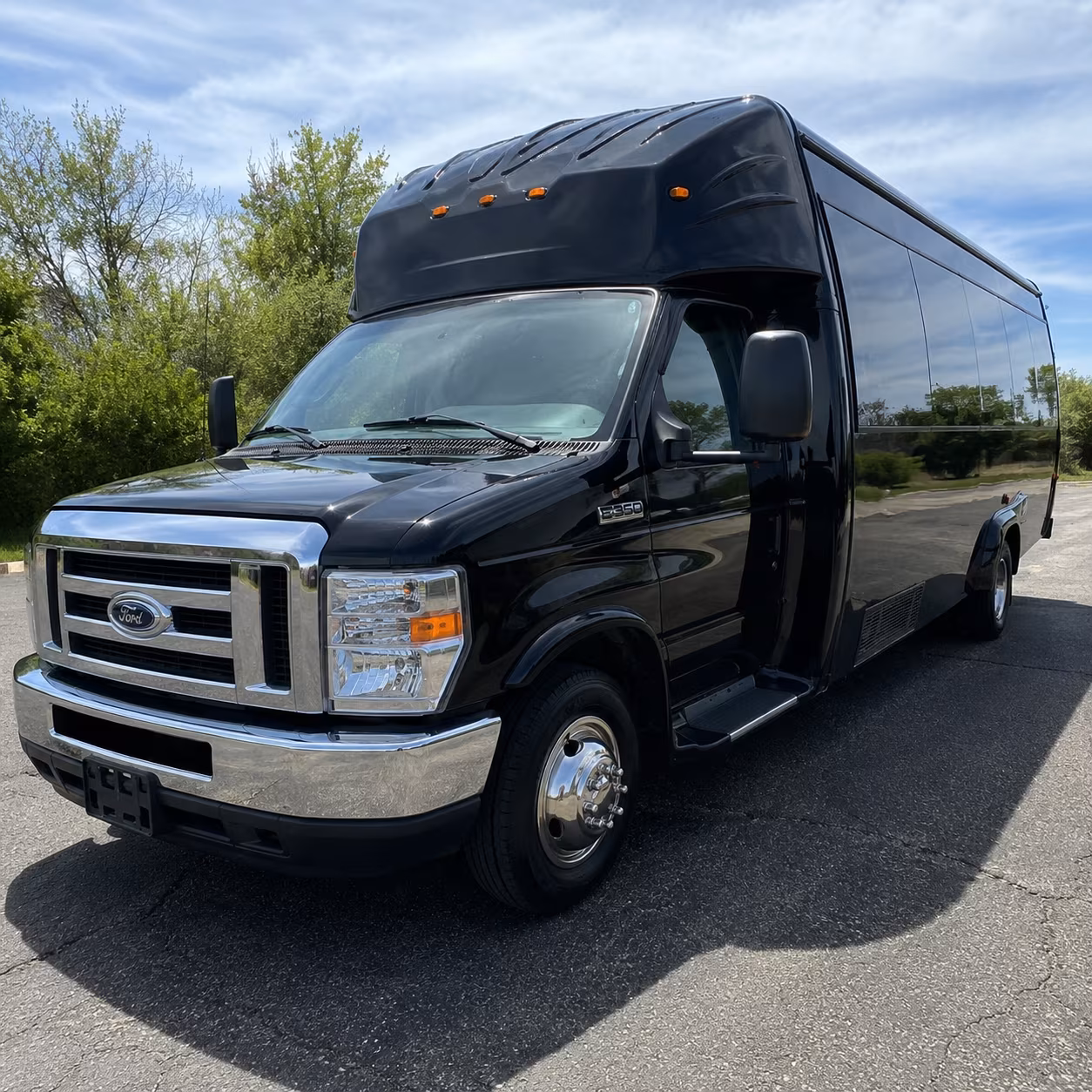 wedding party bus rental